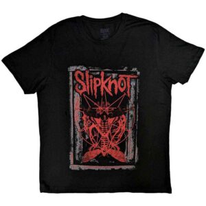 Slipknot Dead Effect Black Back Print T-Shirt