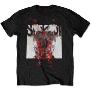 Slipknot Devil Single - Logo Blur Back Print T-Shirt
