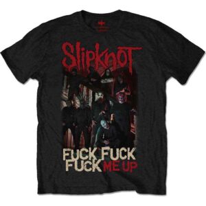 Slipknot Fuck Me Up Black T-Shirt