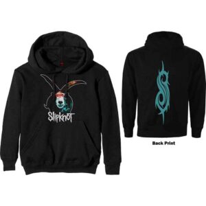Slipknot Graphic Goat Black Back Print Pullover Hoodie