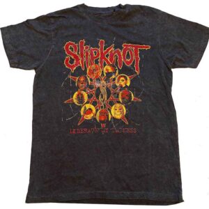 Slipknot Liberate Black Back Print & Wash Collection Kids T-Shirt