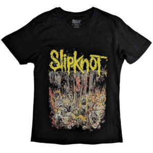 Slipknot Live at MSG Black Back Print T-Shirt