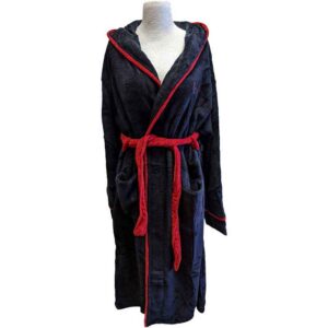 Slipknot Logo & Tribal S Black Back Print Unisex Bathrobe