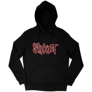 Slipknot Logo Black Back Print Pullover Hoodie