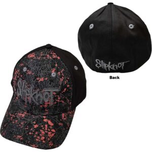 Slipknot Nonagrams Pattern Black Embellished Baseball Cap
