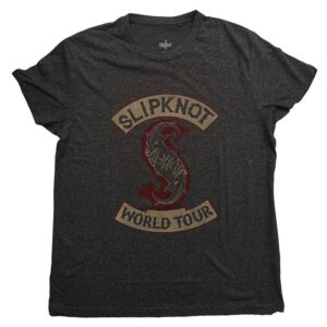 Slipknot Patched-Up Brindle Vintage Style T-Shirt
