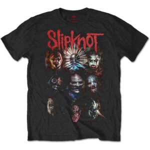 Slipknot Prepare for Hell 2014-2015 Tour Black Back Print T-Shirt