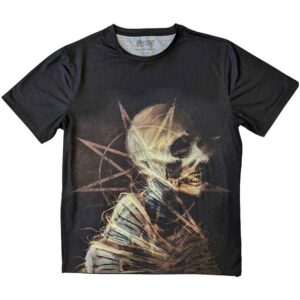 Slipknot Profile Black Back Print T-Shirt