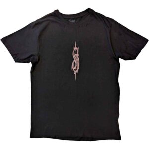 Slipknot Skeleton & Pentagram Black Back Print T-Shirt