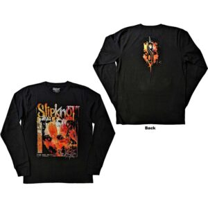 Slipknot The End, So Far Pepper Black Back Print Long Sleeve T-Shirt