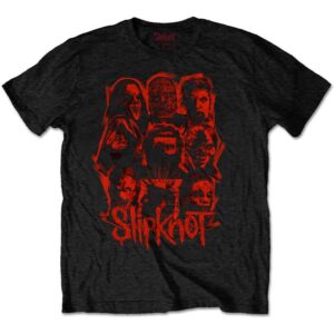 Slipknot WANYK Red Patch Back Print T-Shirt