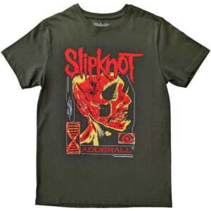 Slipknot Zombie Green Back Print T-Shirt