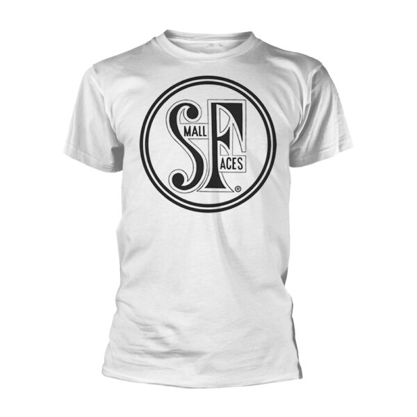 Small Faces - Logo (white/black) T-Shirt