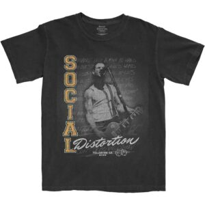 Social Distortion Athletics Black T-Shirt
