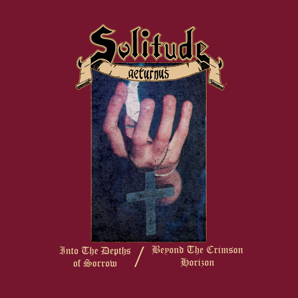 Solitude Aeturnus – INTO THE DEPTHS OF SORROW / BEYOND THE CRIMSON HORIZON 2CD EDITION Compact Disc Double