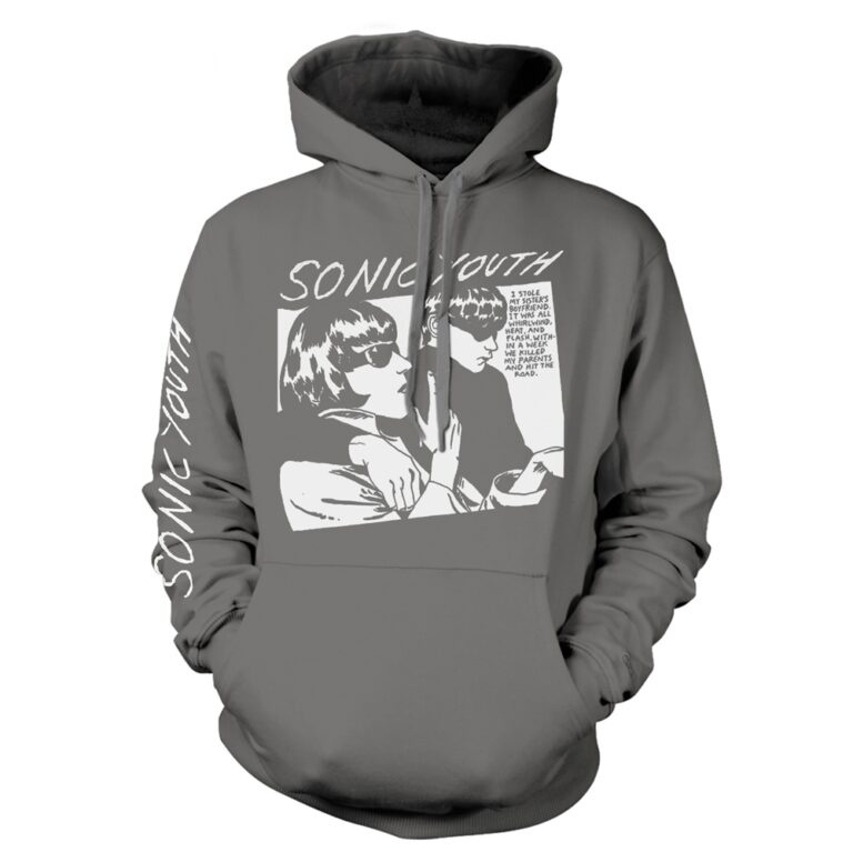 Sonic Youth – Goo Album Cover (grey) Hoodie