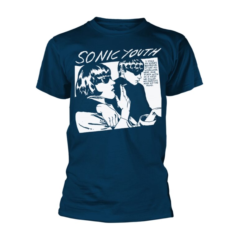 Sonic Youth – Goo Album Cover (navy) T-Shirt