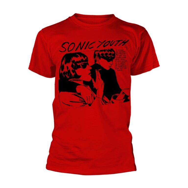 Sonic Youth – Goo Album Cover (red) T-Shirt