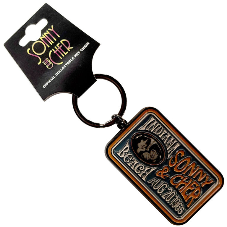 Sonny & Cher Indiana Beach Keychain