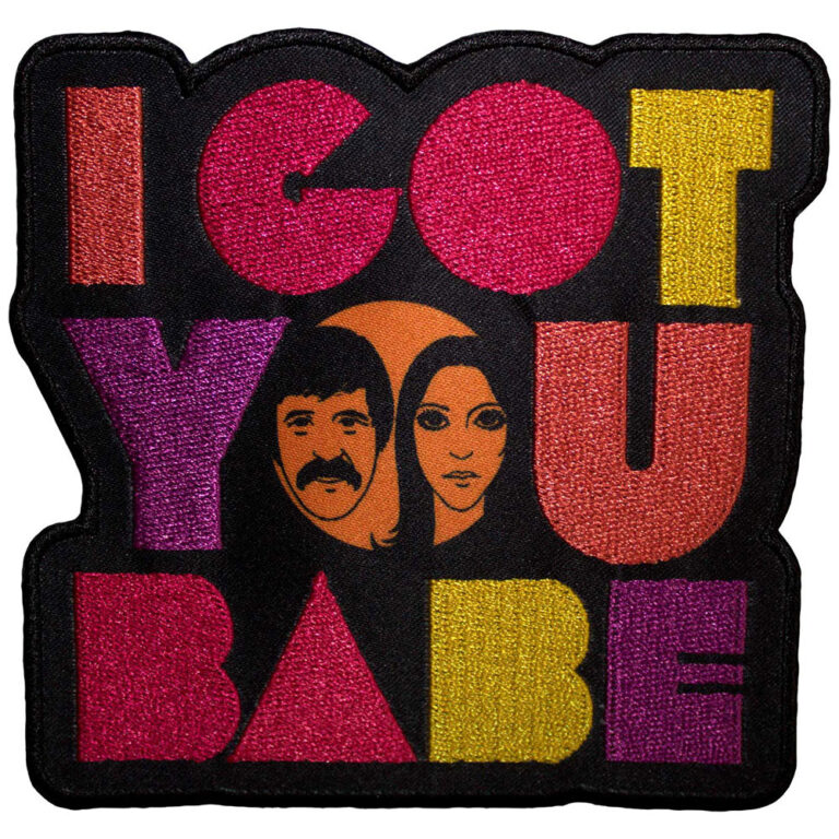 Sonny & Cher I Got You Babe Faces Patch
