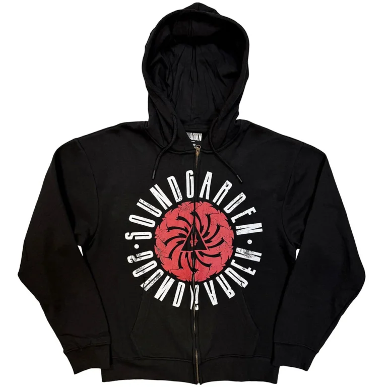 Soundgarden Circle Logo Zip Hoodie