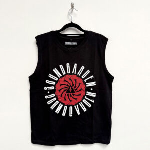 Soundgarden Circle Logo Black T-Shirt