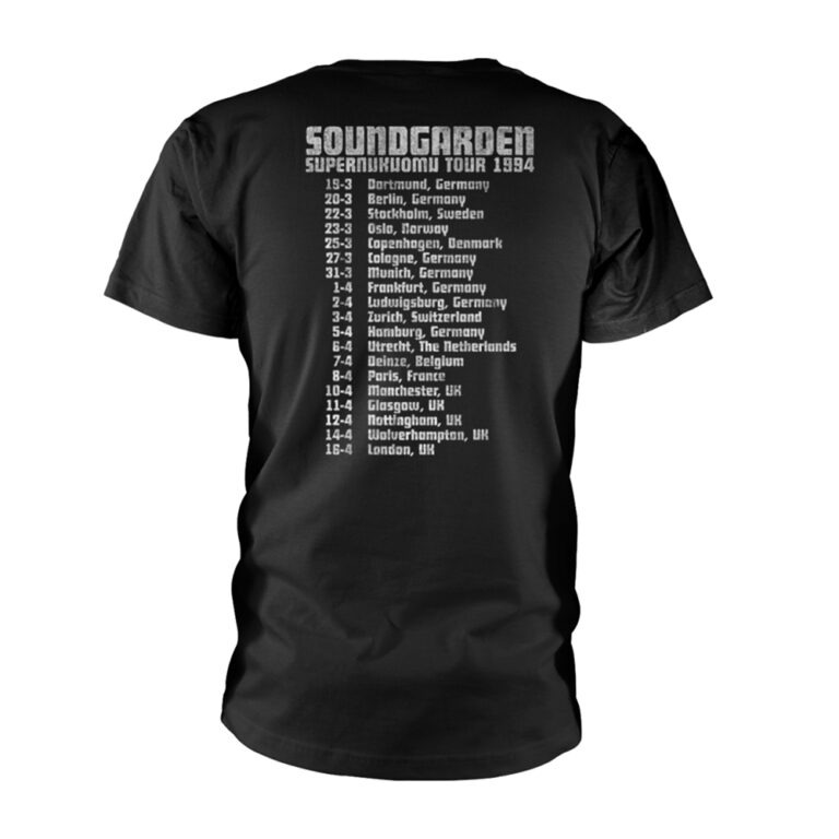 Soundgarden – Superunknown Tour 94 Front / Back Print T-Shirt