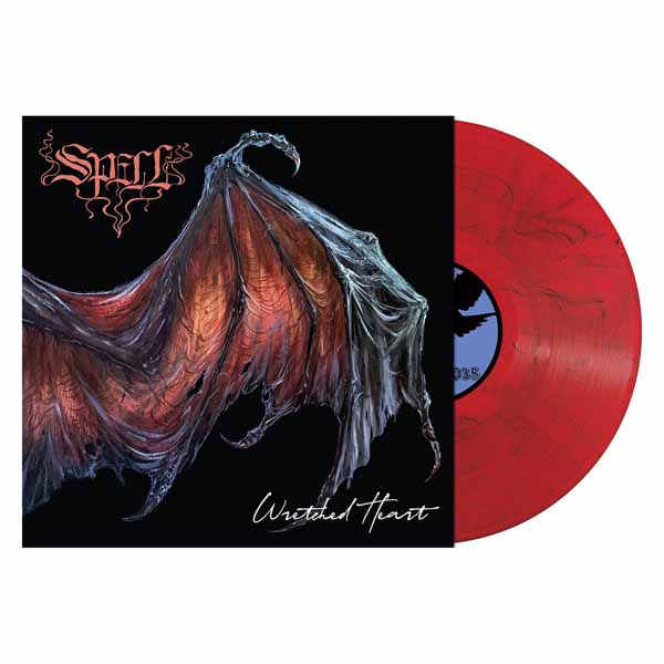 Spell – WRETCHED HEART (RED & BLACK SMOKE VINYL) Vinyl LP