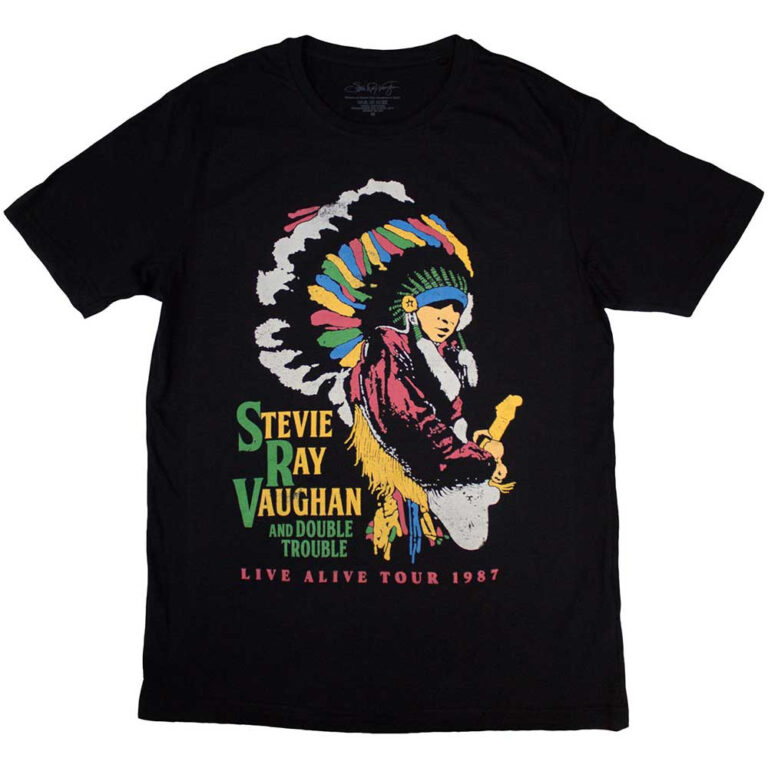 Stevie Ray Vaughan Double Trouble T-Shirt