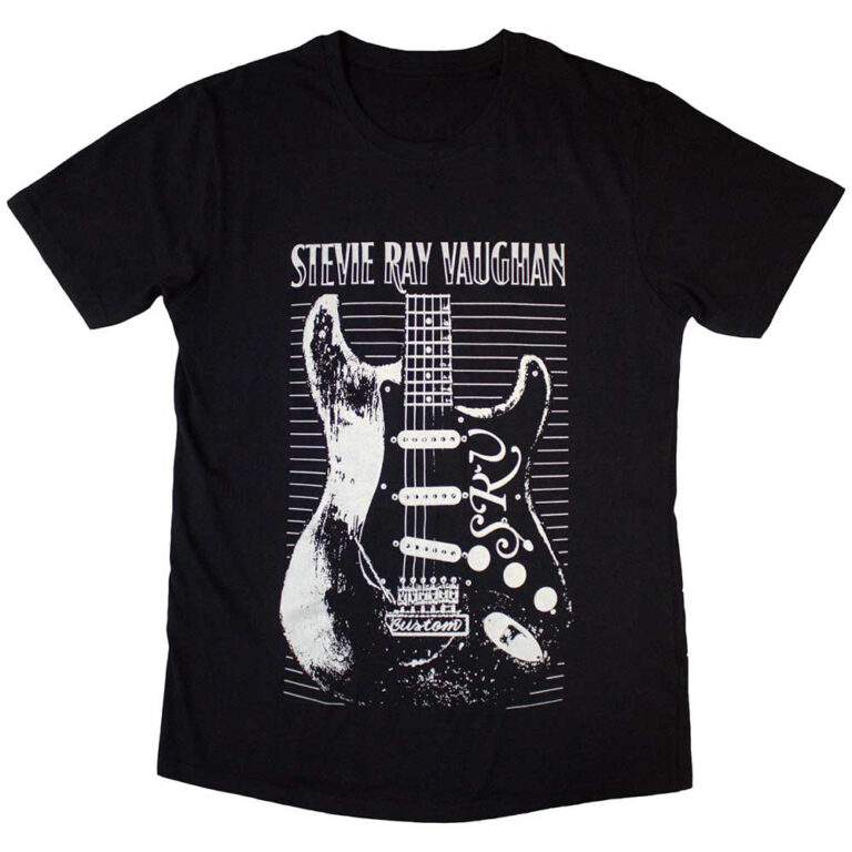 Stevie Ray Vaughan Guitar T-Shirt