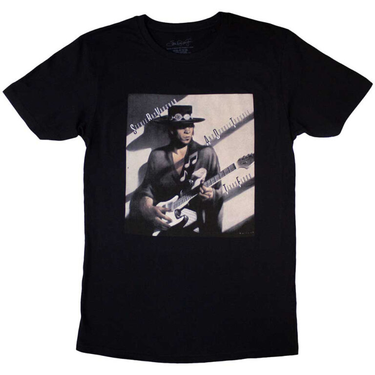 Stevie Ray Vaughan Texas Flood Album Cover T-Shirt