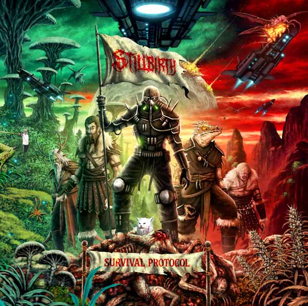 Stillbirth – SURVIVAL PROTOCOL (TRANSPARENT LIME VINYL) Vinyl LP