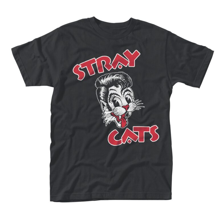 Stray Cats – Cat Logo T-Shirt