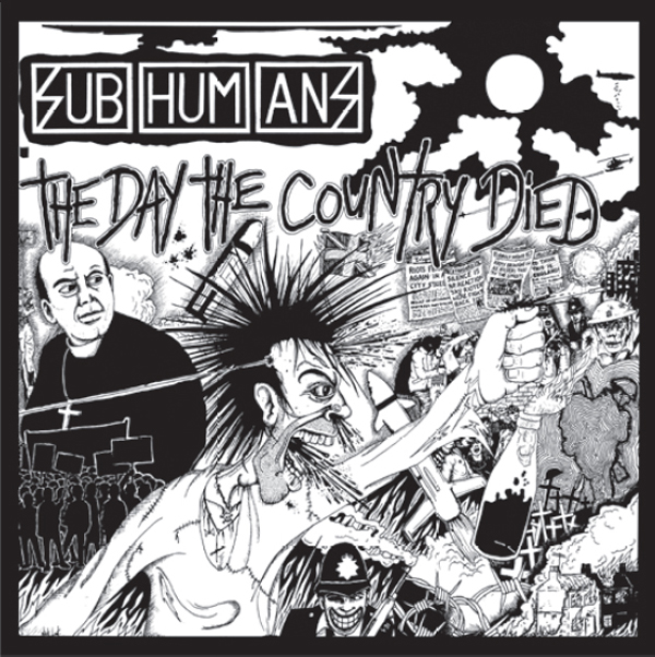 Subhumans – THE DAY THE COUNTRY DIED (RED VINYL) Vinyl LP