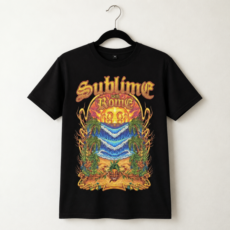 Sublime Unisex Premium Carbon T-Shirt: Summer Season Black T-Shirt