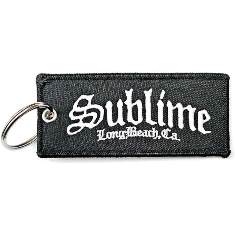 Sublime Patch C.A. Logo Double Sided Keychain