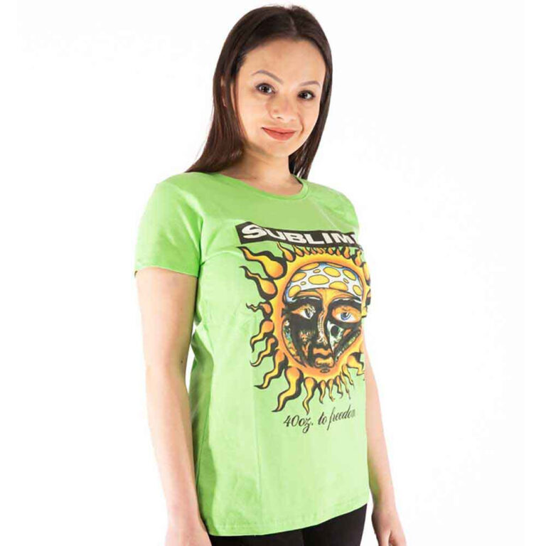 Sublime 40oz To Freedom Ladies T-Shirt