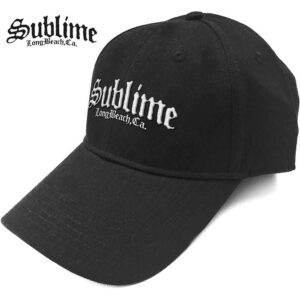 Sublime CA Logo Black Baseball Cap