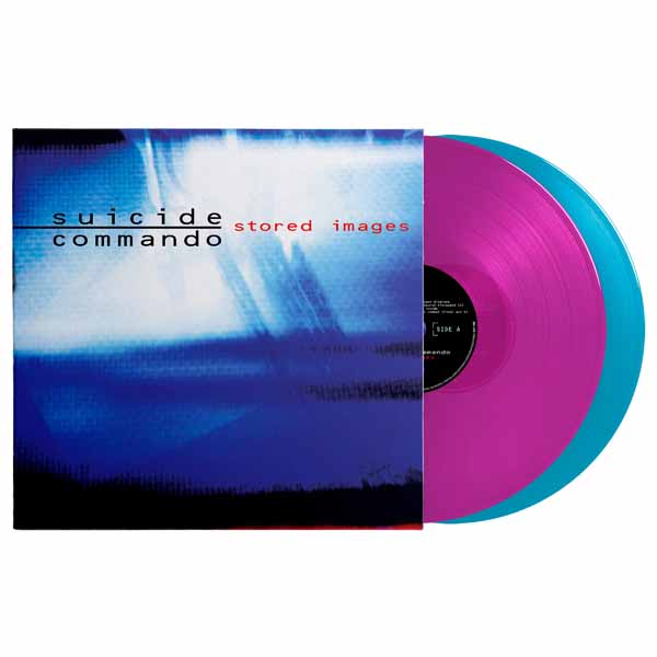 Suicide Commando – STORED IMAGES (NEON PINK / TÜRKIS TRANSPARENT 2LP) Vinyl Double Album