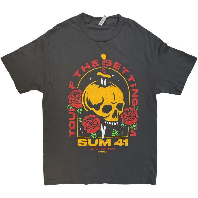 Sum 41 Tour ’24 Pt.2 Skull & Roses T-Shirt