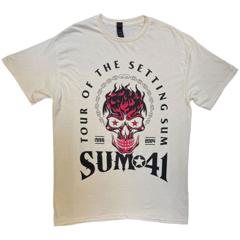 Sum 41 Tour ’24 Pt.2 Pink Skull T-Shirt