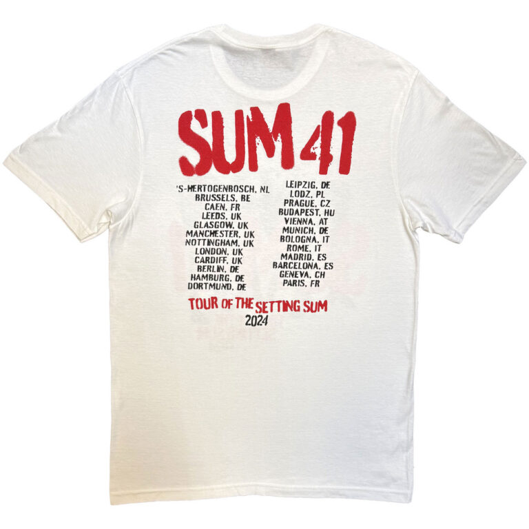 Sum 41 Tour ’24 Pt.2 Spray Paint T-Shirt
