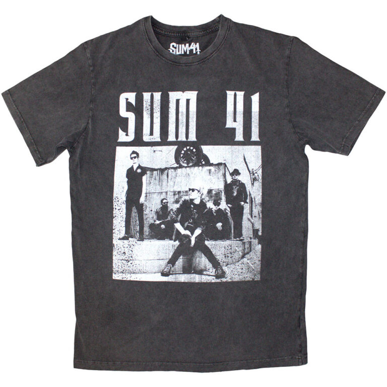 Sum 41 Box Photo T-Shirt