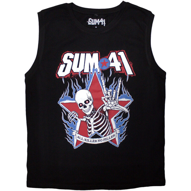 Sum 41 All Killer No Filler Skeleton T-Shirt