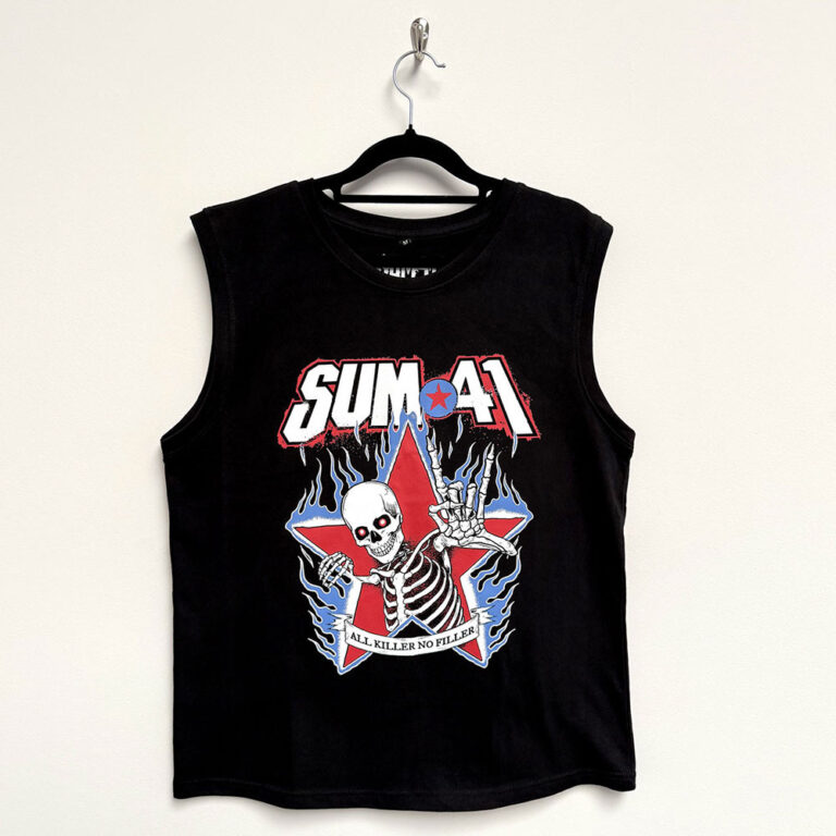Sum 41 All Killer No Filler Skeleton T-Shirt