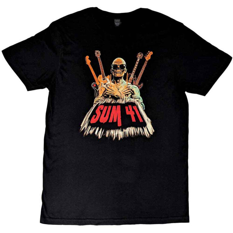 Sum 41 Does This Look Like All Killer No Filler European Tour 2022 T-Shirt