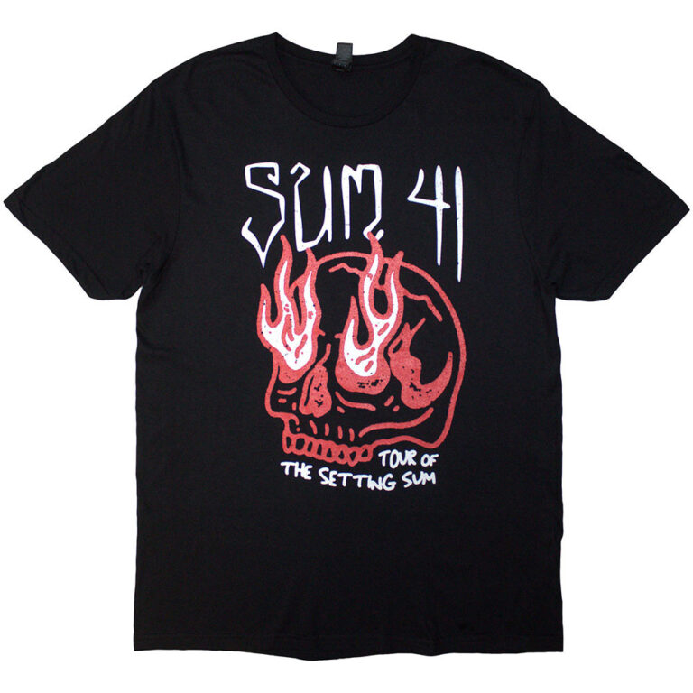 Sum 41 Tour ’24 Skull T-Shirt