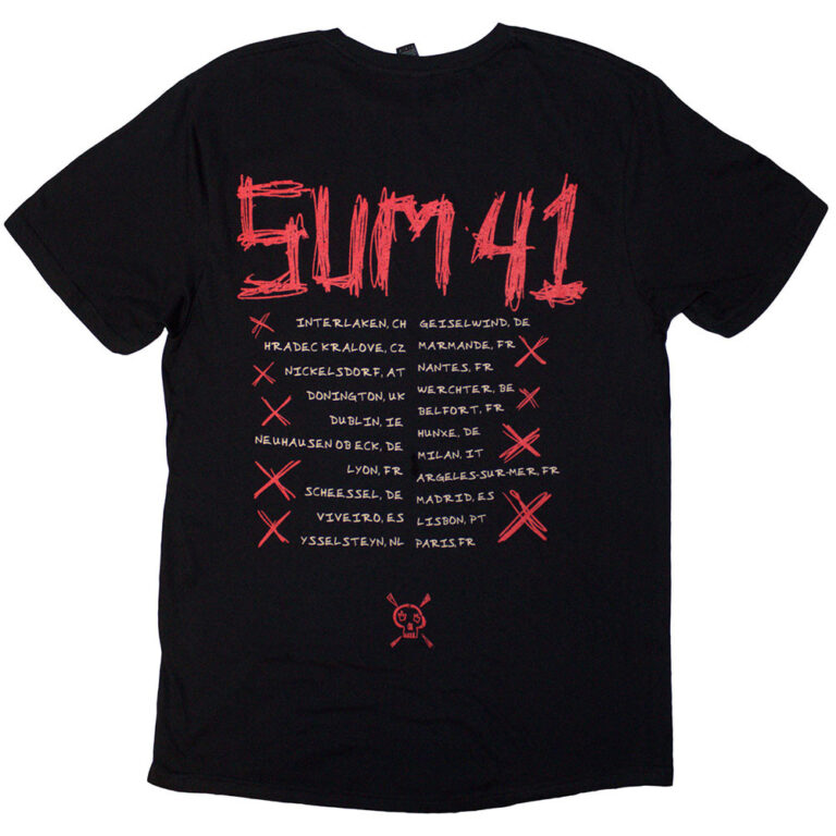 Sum 41 Tour ’24 Fuck Sum 41 T-Shirt
