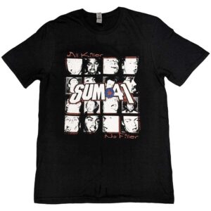 Sum 41 AKNF Grid European Tour 2022 Back Print & Ex-Tour T-Shirt