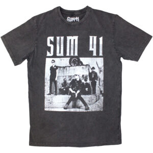 Sum 41 Box Photo Charcoal Grey T-Shirt